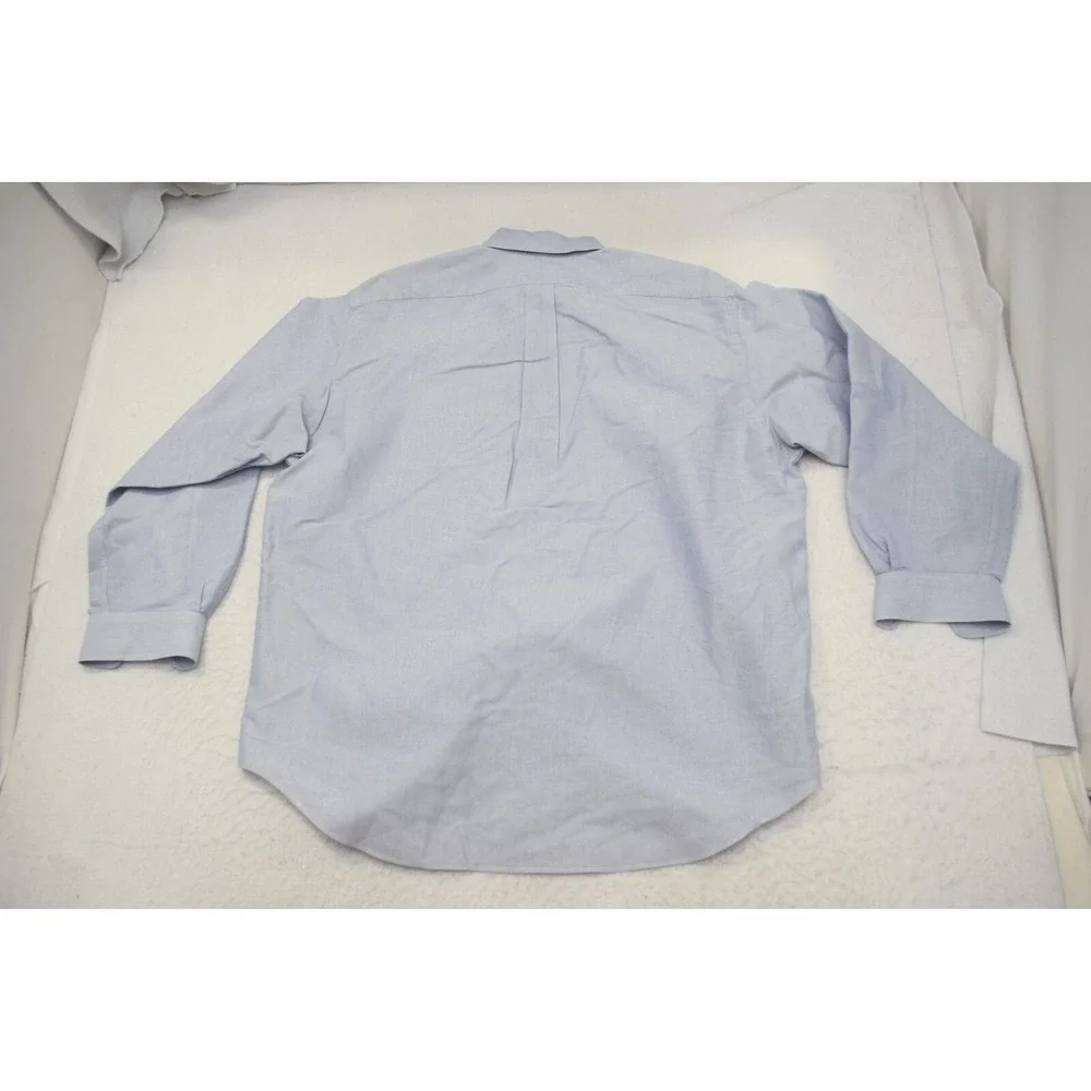 Polo Ralph Lauren Blaire Dress Shirt Blue Long‎ Sleeve Button Up Mens Size Large
